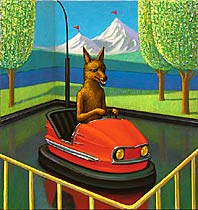 Bumper-Car Dog, Copyright 2007, John 		Tarahteeff -- Click to Expand...