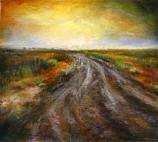 Road through a Field #3, Copyright 2005, Joseph Bellacera -- Click to Expand...