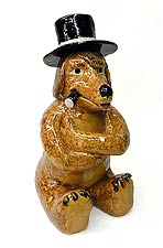 Dog with Hat, Copyright 2008, Eric Dahlin -- Click to Expand...