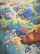 Bear and River, Copyright 1982, Gary Pruner -- Click to Expand...