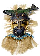 Ceremonial Fishing Mask, Copyright 2002, Fred Gordon -- Click to Expand...