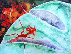 Red Mantis #24 (Ghost), Copyright 2009, Maureen Hood -- Click to Expand...