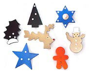 Colored Holiday Pins, Copyright 2007, Marirose Jelicich -- Click to Expand...