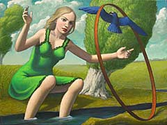 Girl with Hoop, Copyright 2010, John Tarahteeff -- Click to Expand...