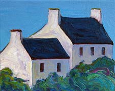 House with Three Chimneys, Brittany, Copyright 2006, Leslie Toms -- Click to Expand...