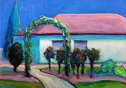 Rose Garden Cottage, Copyright 2006, Leslie Toms -- Click to Expand...