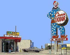 Circus Liquor, Copyright 2002, Tom Hulse -- Click to Expand...