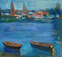 Two Boats, Copyright 2005, Alan Post -- Click to Expand...