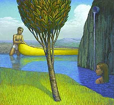 The Yellow Canoe, Copyright 2004, John Tarahteeff -- Click to Expand...