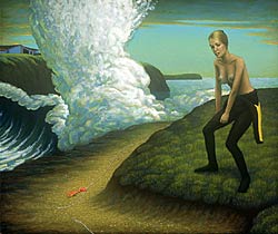 Surfer Girl, Copyright 2004, John Tarahteeff -- Click to Expand...