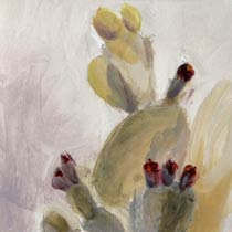 Cactus Study #1, Copyright 2008, Paula Wenzl-Bellacera -- Click to Expand...